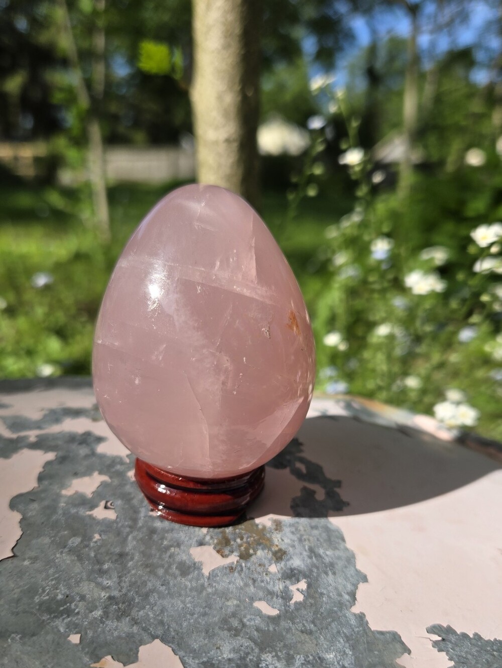 Rose Quartz Egg